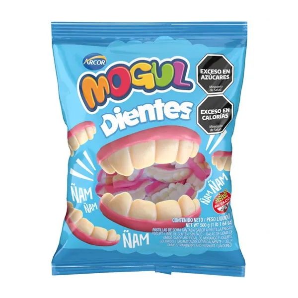 Gomitas Mogul Dientes 500gr