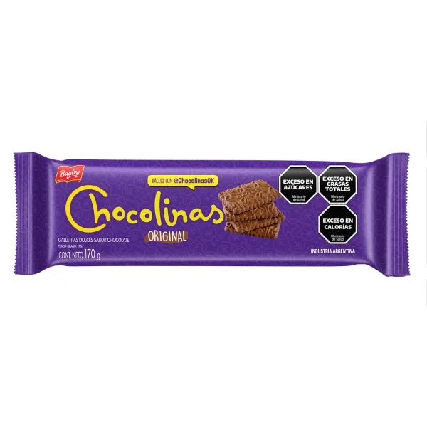 Galletas Chocolinas Original 170gr