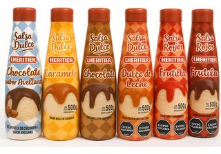 Salsa helado caramelo 500 gr