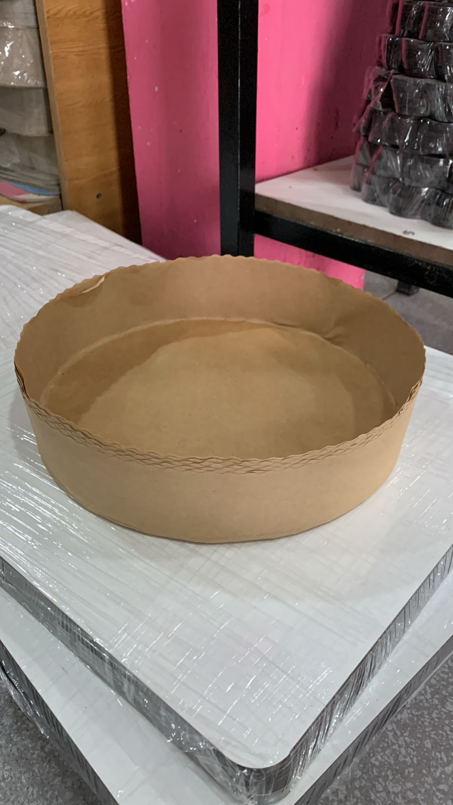 MOLDE PAPEL BIZCOCHUELO REDONDO Nº27