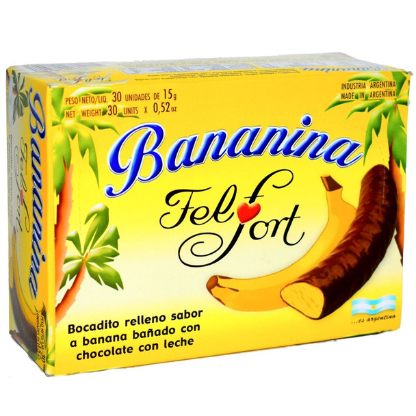 BANANINA FELFORT 30 UNIDADES DE 15 GR