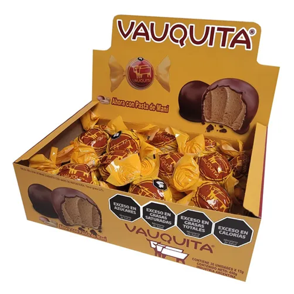 BOMBON VAUQUITA 30 UNIDADES (450 GR)
