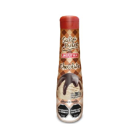 SALSA DE HELADO CHOCOLATE 200 GR