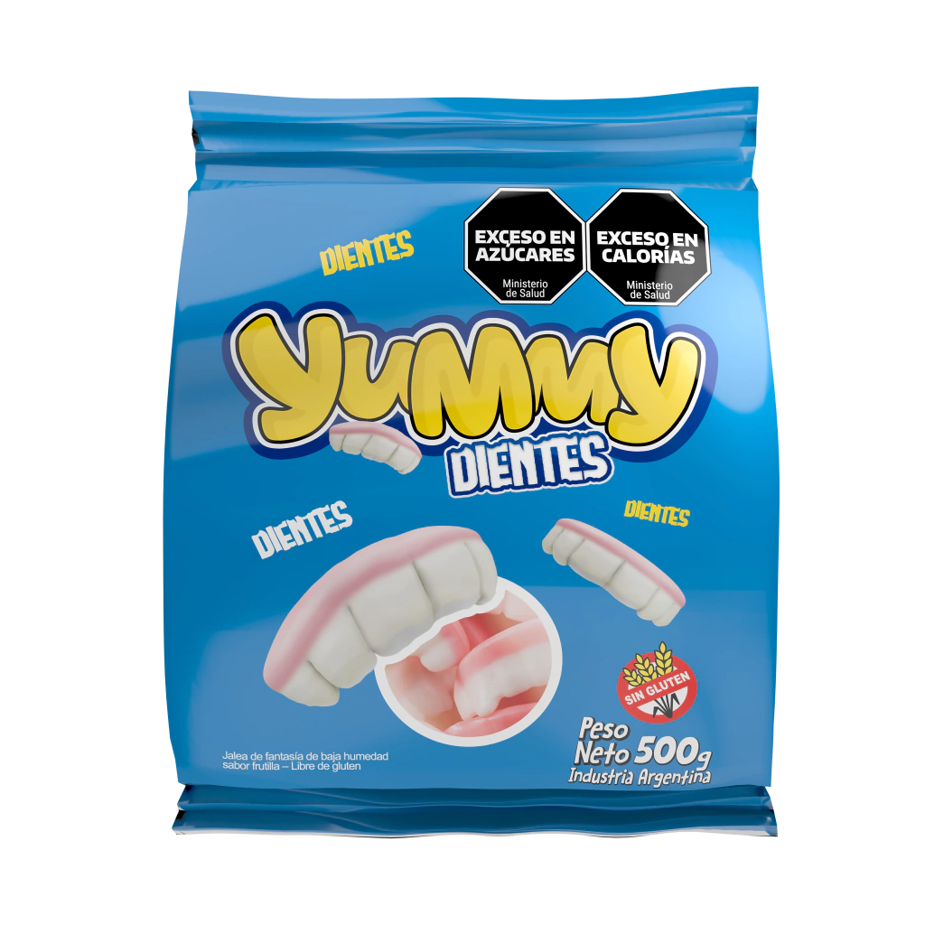 GOMITAS YUMMY DIENTES 500 GR
