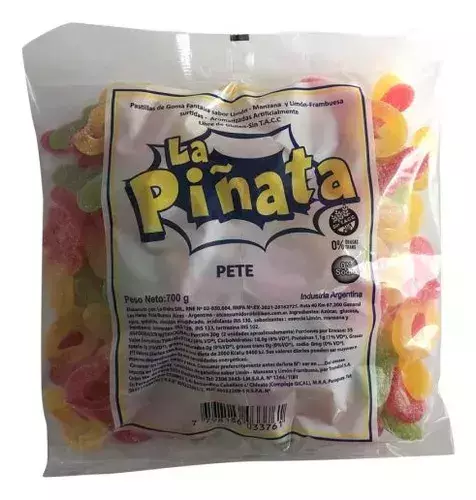 GOMITAS LA PIÑATA PETE 700 GR