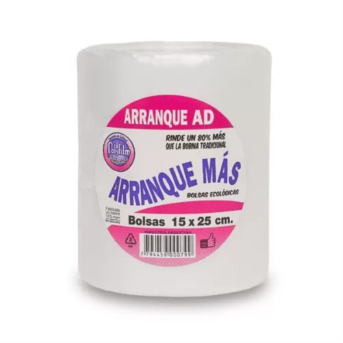 BOLSA ARRANQUE MÁS 15x25 CM