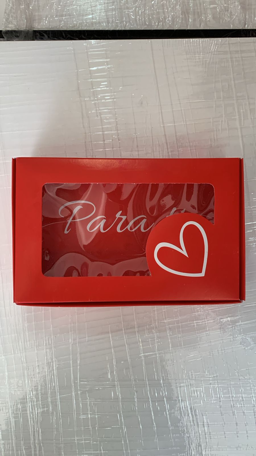 CAJA VISOR PARA TI ROJA