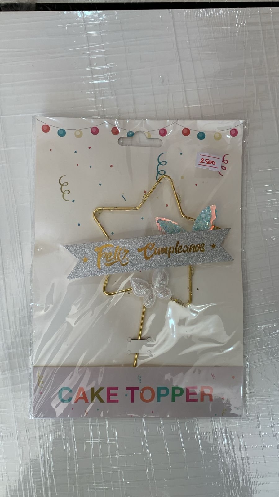 ADORNO FELIZ CUMPLEAÑOS ESTRELLA