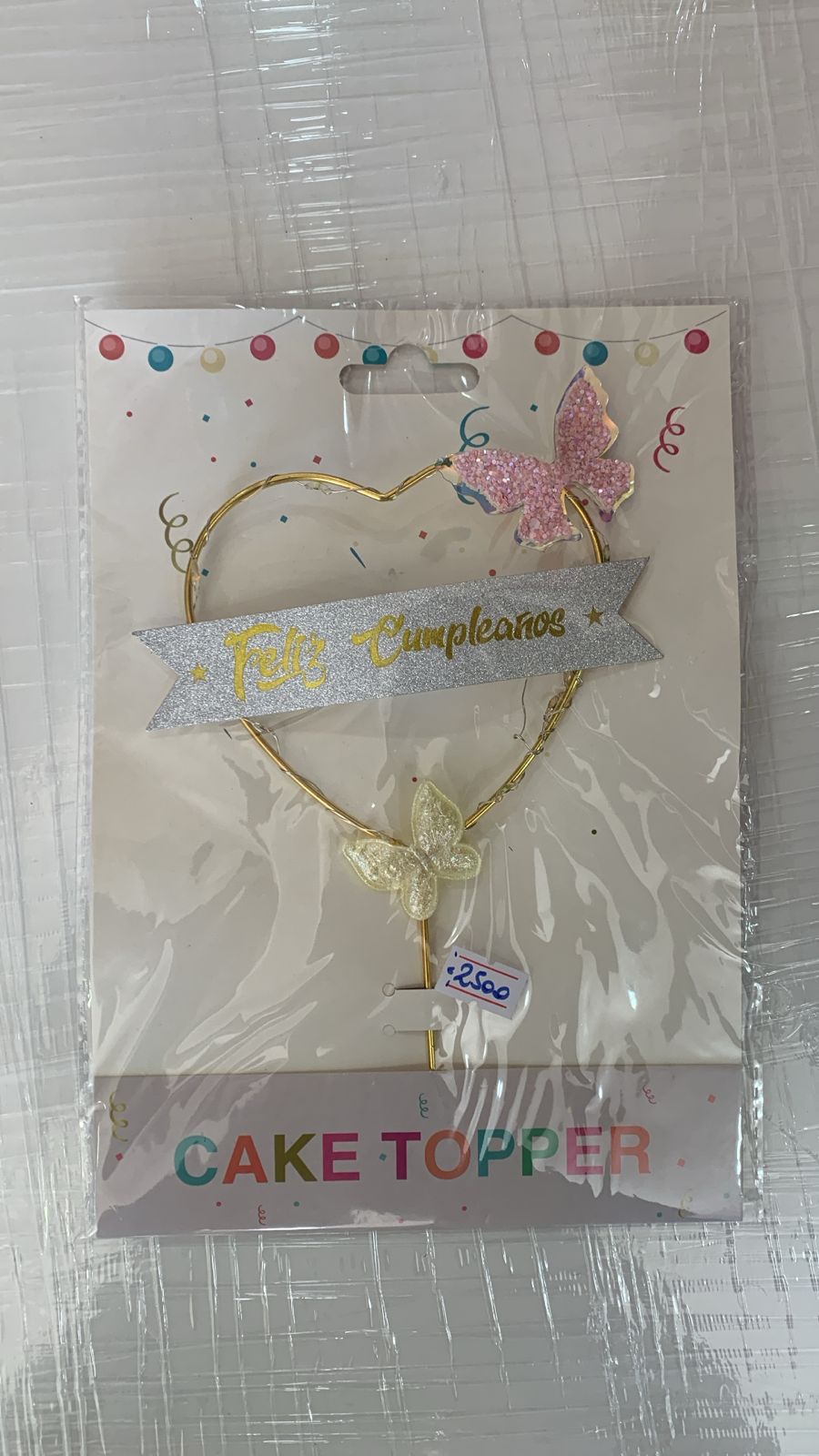 ADORNO FELIZ CUMPLEAÑOS CORAZÓN