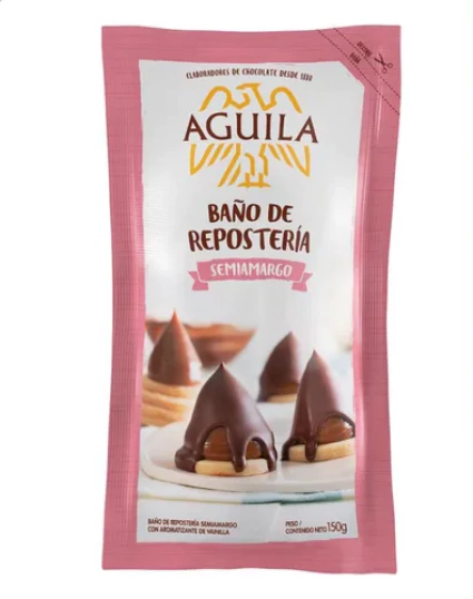 CHOCOLATE AGUILA SEMIAMARGO 150 GR
