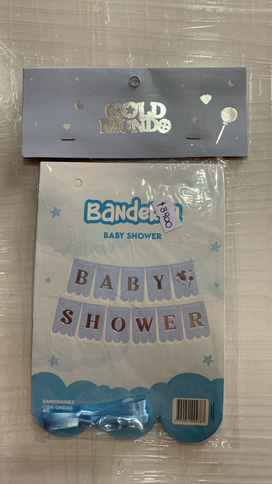 BANDERÍN BABY SHOWER CELESTE