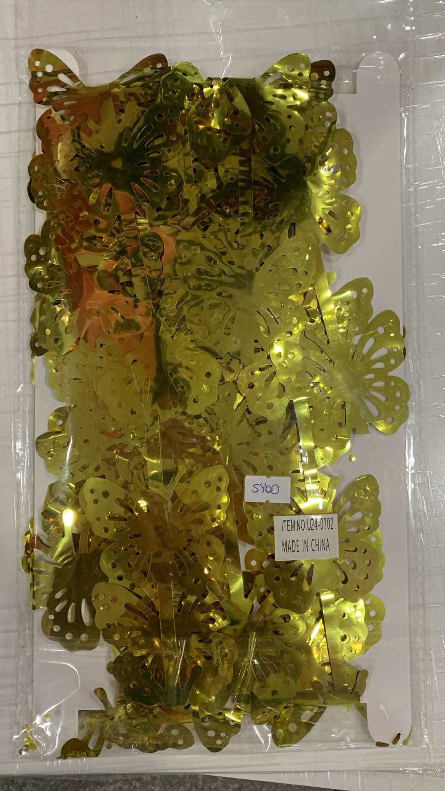 CORTINA METAL MARIPOSA 1 x 2 METROS x 1