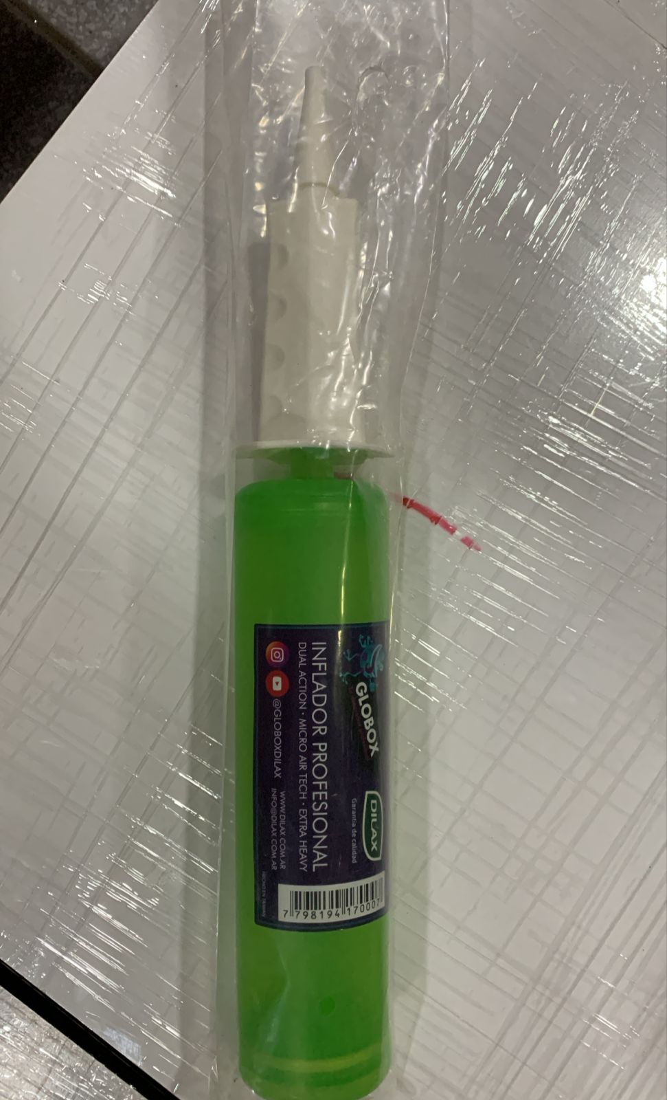 INFLADOR PROFESIONAL DE COTILLÓN GLOBOX