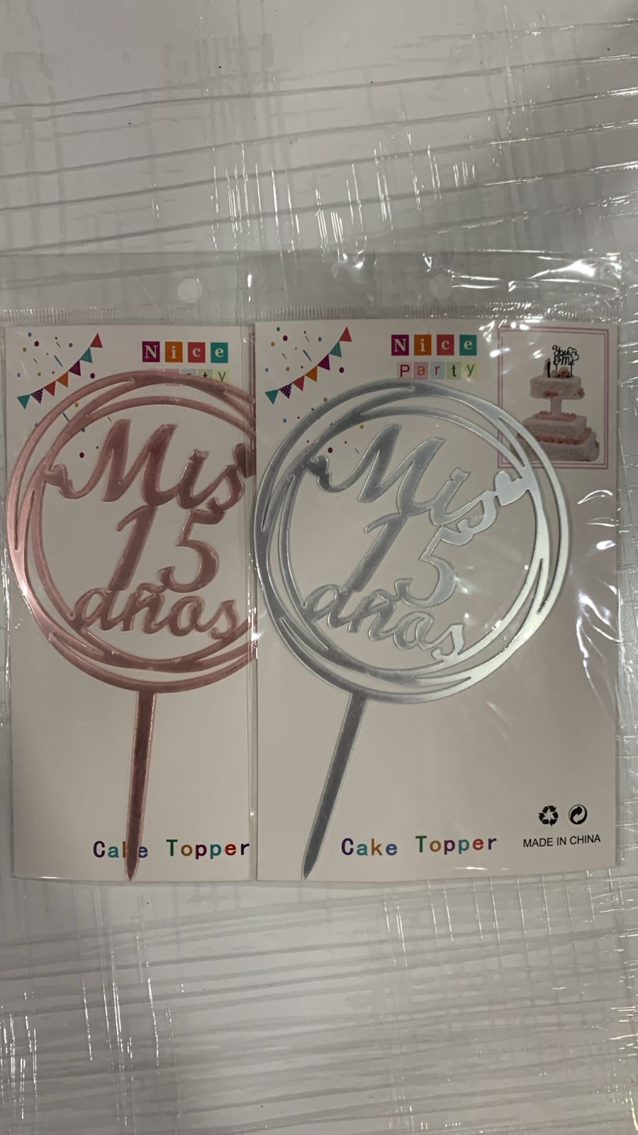 PINCHE CIRCULAR MIS 15 AÑOS