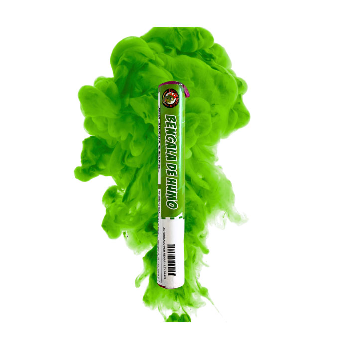 BENGALA DE HUMO FUEGOLANDIA COLOR VERDE