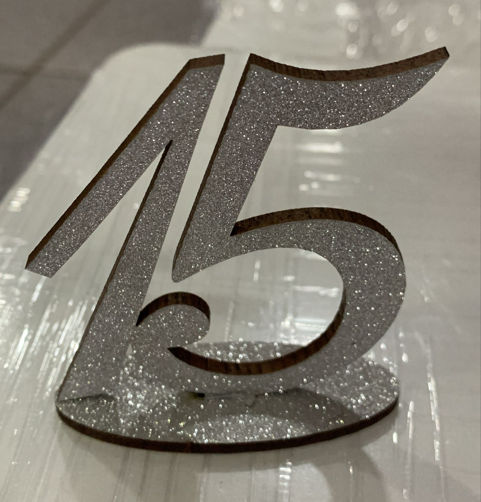 SOUVENIR 15 AÑOS PLATEADO