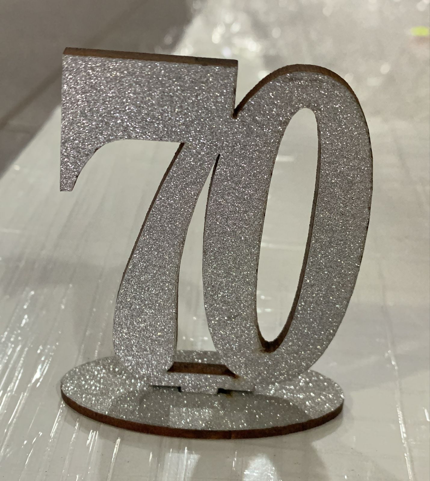 SOUVENIR 70 AÑOS PLATEADO