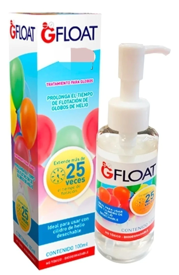INFLADOR DE GLOBOS GFLOAT 100 ML