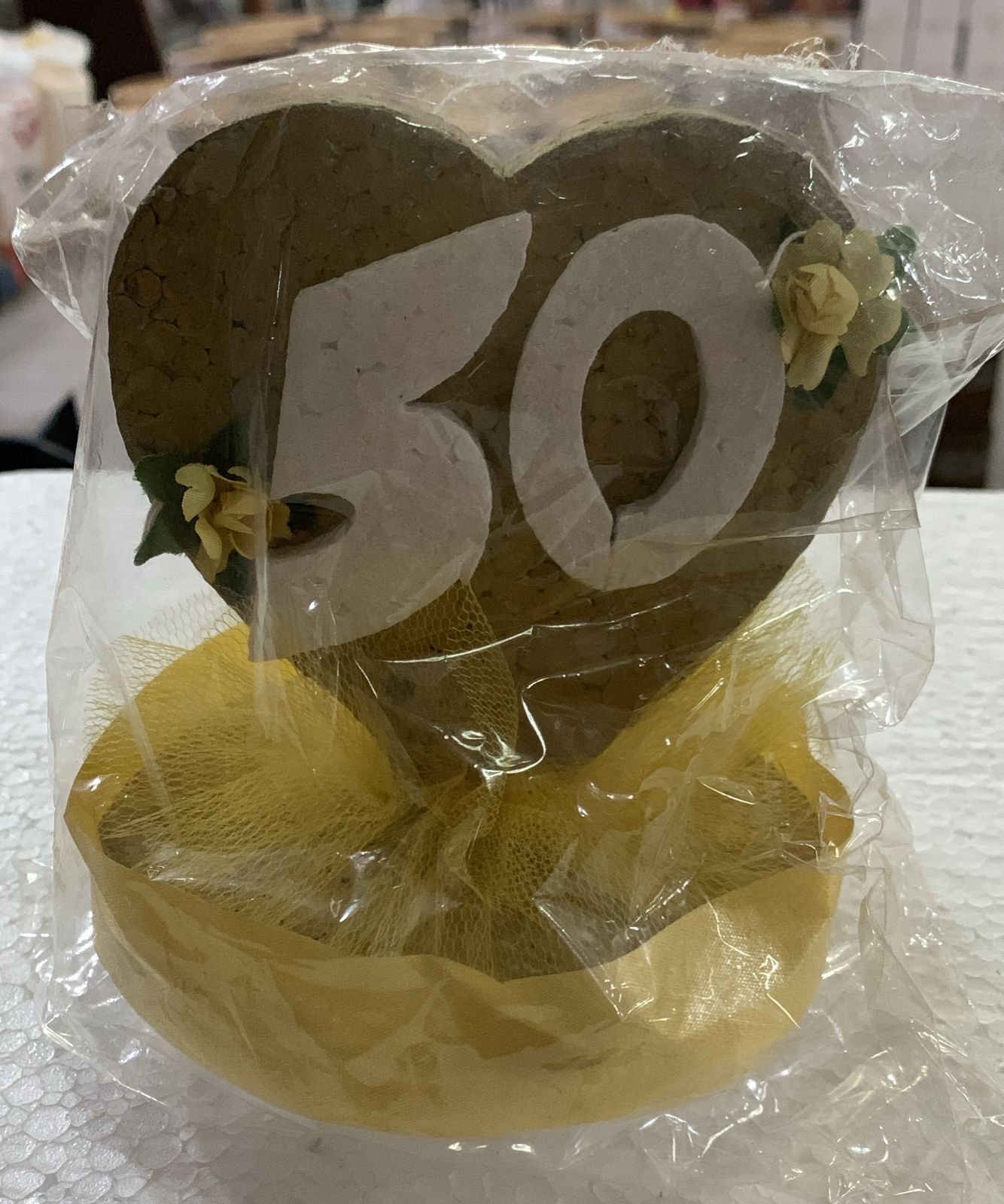 BASE TORTA CORAZÓN 50 AÑOS