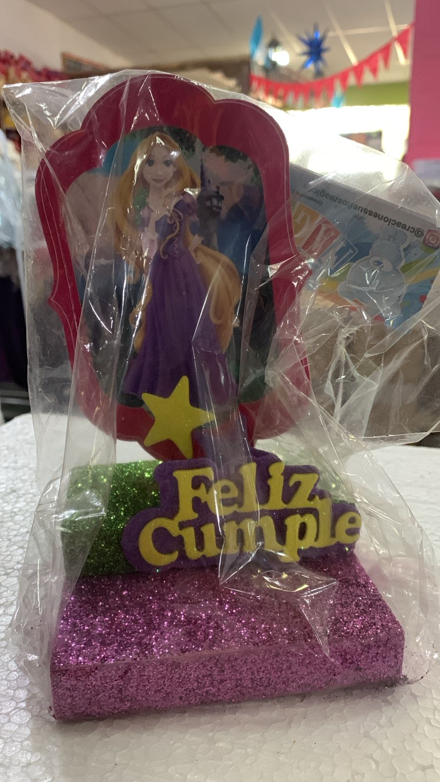 ADORNO BASE TORTA RAPUNZEL
