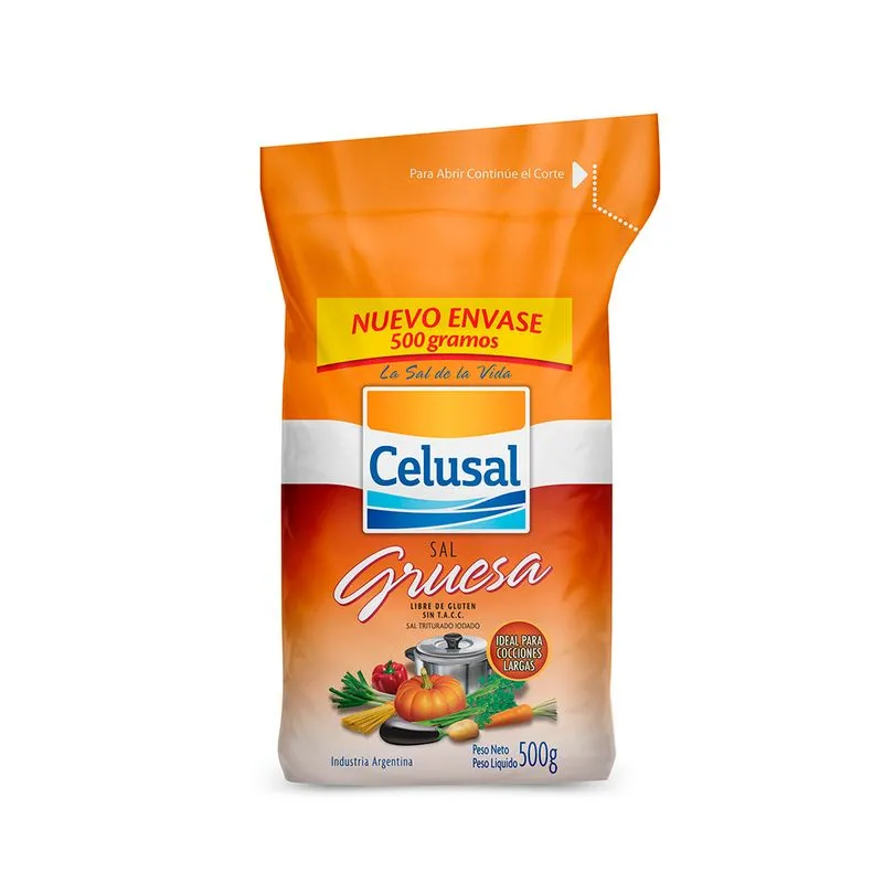 SAL GRUESA CELUSAL 500 GR