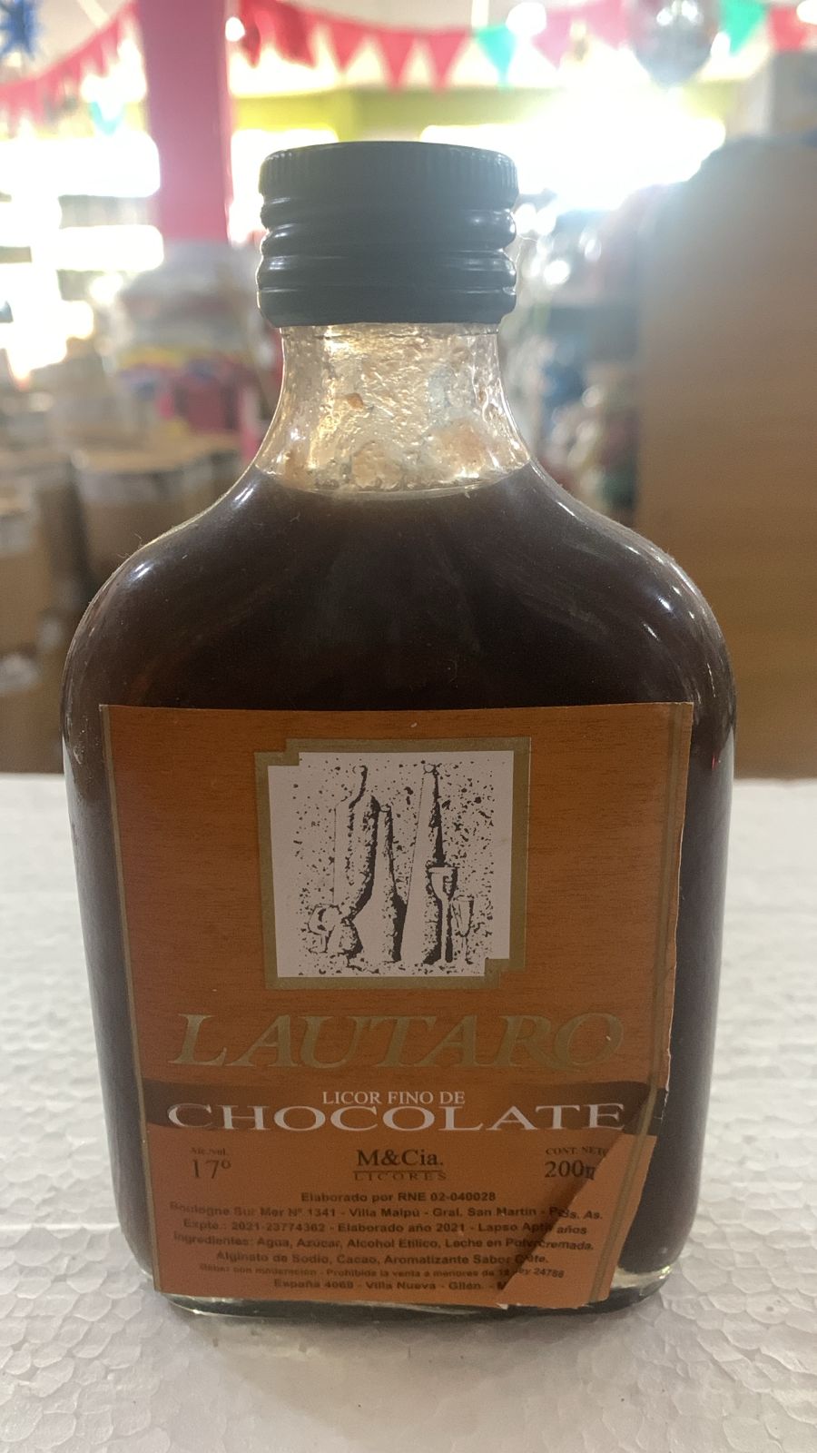 LICOR FINO DE CHOCOLATE