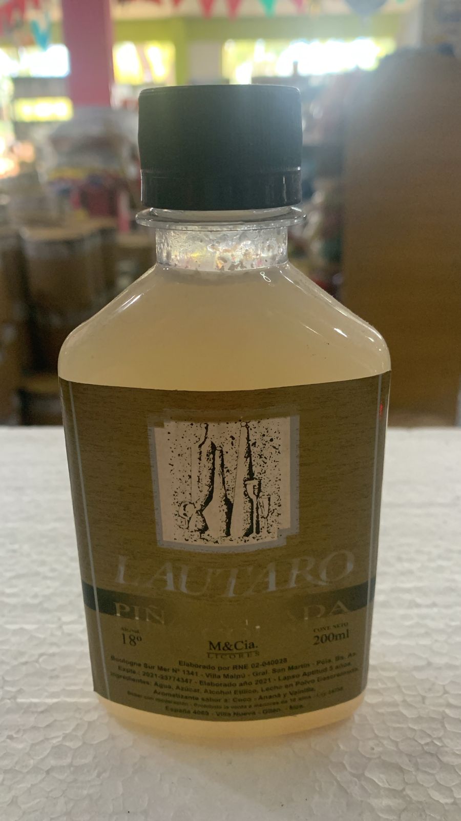 LICOR PIÑA COLADA 200 ML