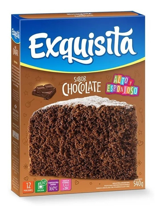 EXQUISITA SABOR CHOCOLATE 540 GR
