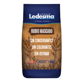 AZÚCAR LEDESMA RUBIO MASCABO 800 GR