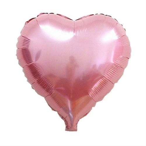 GLOBO METALIZADO BABY PINK 18" 46 CM