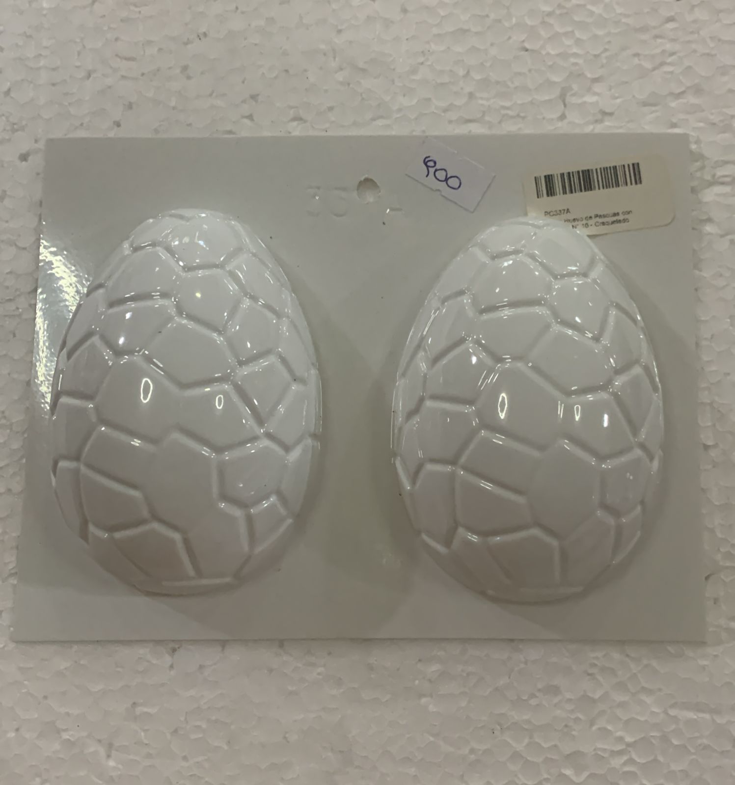 MOLDE HUEVO DE PASCUA CON TEXTURA Nº10 CRAQUELADO